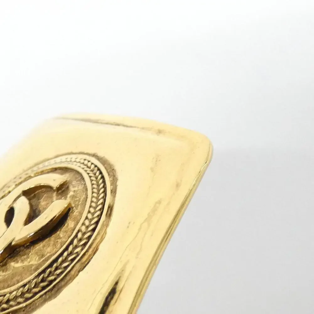 CHANEL Gold Brooch